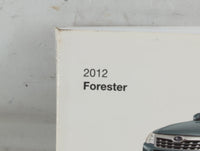 2012 Subaru Forester Owners Manual Book Guide P/N:A8170BE-A OEM Used Auto Parts