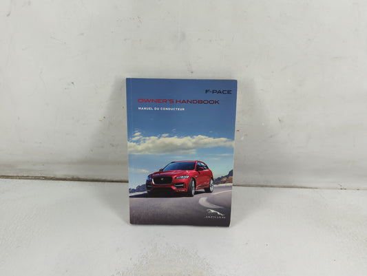 2016 Jaguar F-Pace Owners Manual Book Guide OEM Used Auto Parts
