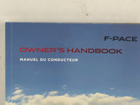 2016 Jaguar F-Pace Owners Manual Book Guide OEM Used Auto Parts