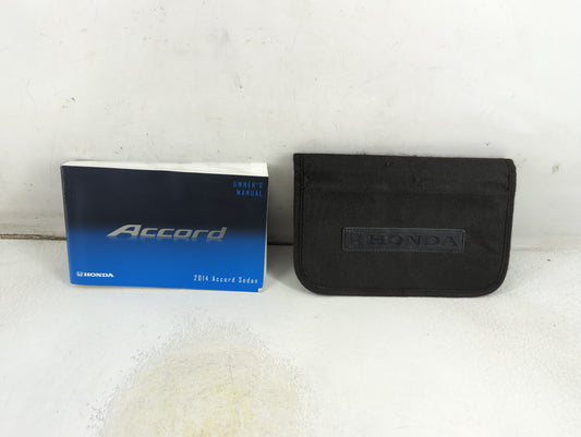 2014 Honda Accord Owners Manual Book Guide P/N:00X31-T2A-6100 OEM Used Auto Parts