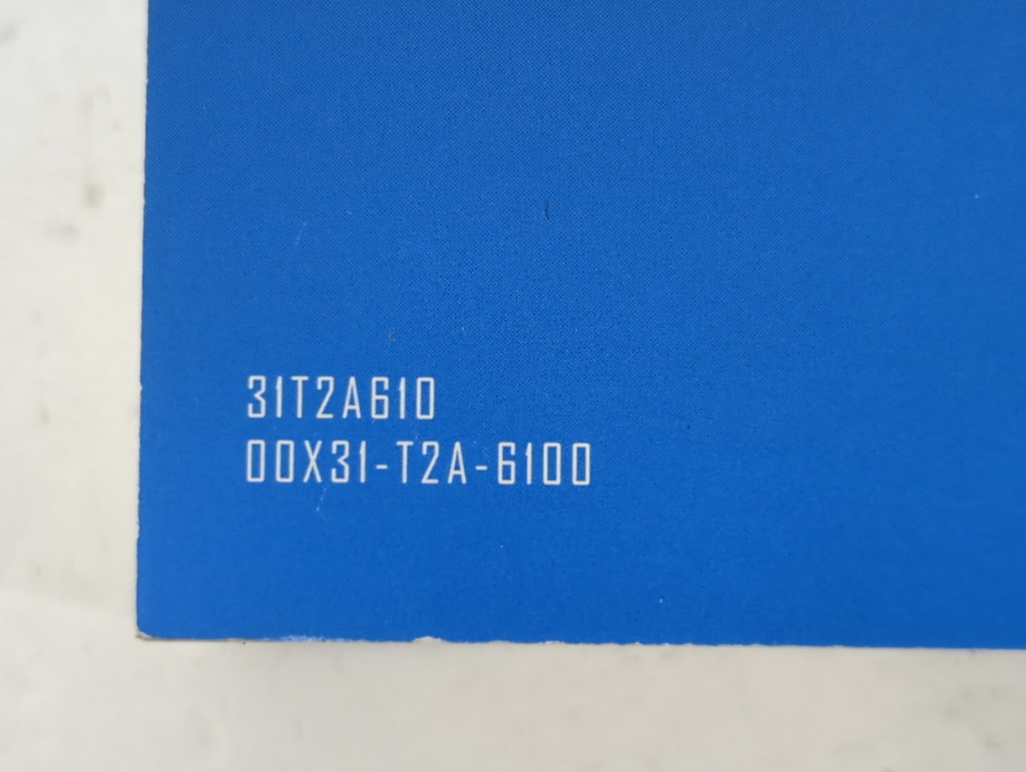 2014 Honda Accord Owners Manual Book Guide P/N:00X31-T2A-6100 OEM Used Auto Parts