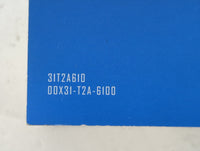 2014 Honda Accord Owners Manual Book Guide P/N:00X31-T2A-6100 OEM Used Auto Parts