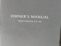 2020 Mazda Cx-30 Owners Manual Book Guide P/N:9999-95-030C 8HG6-EA-19IM OEM Used Auto Parts