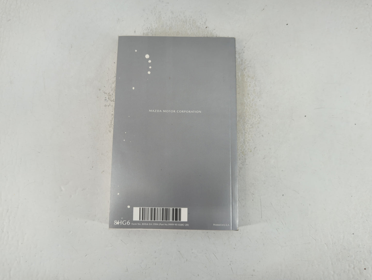 2020 Mazda Cx-30 Owners Manual Book Guide P/N:9999-95-030C 8HG6-EA-19IM OEM Used Auto Parts