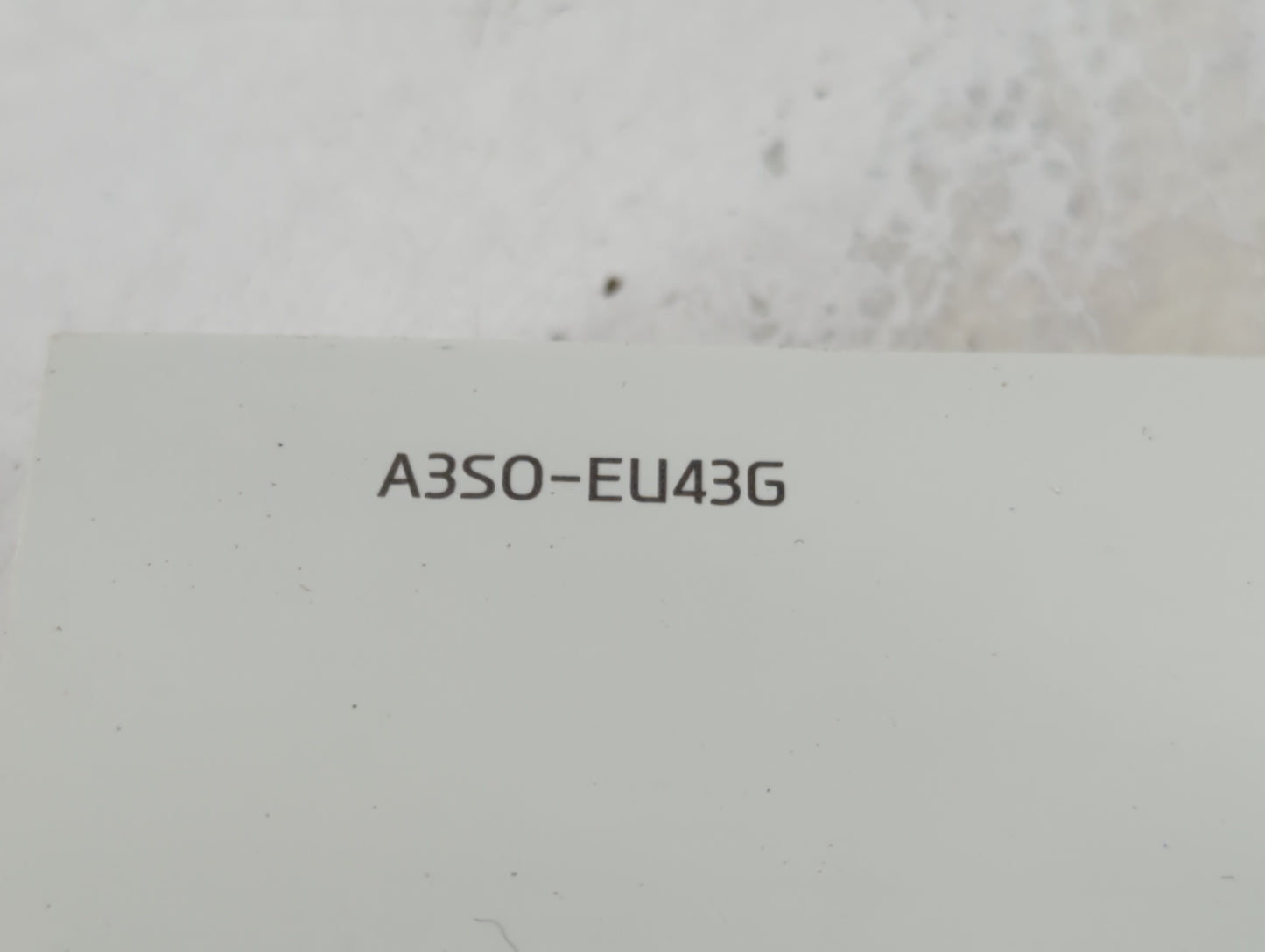 2014 Hyundai Sonata Owners Manual Book Guide P/N:A3S0-EU43G OEM Used Auto Parts