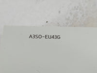 2014 Hyundai Sonata Owners Manual Book Guide P/N:A3S0-EU43G OEM Used Auto Parts