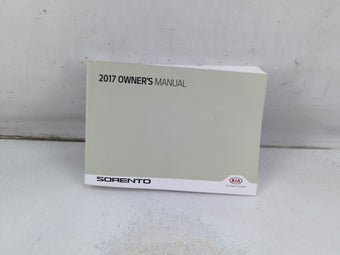 compare product 2017 Kia Sorento Owners Manual Book Guide P/N:HXG5-EU6DG OEM Used Auto Parts