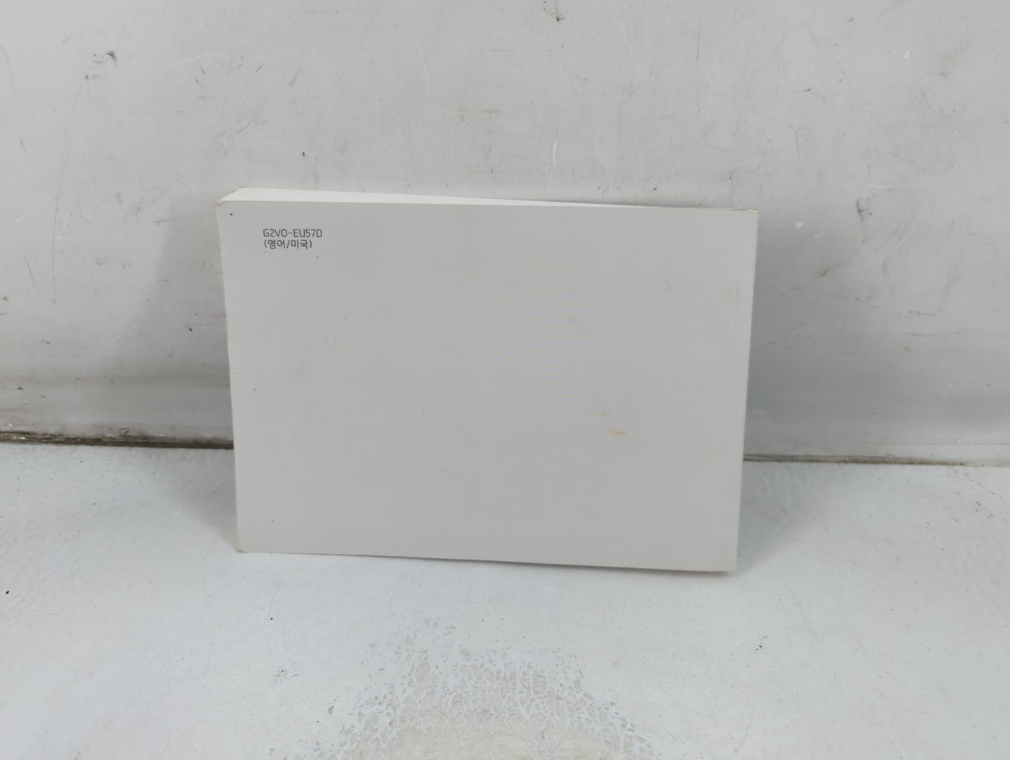 2016 Hyundai Veloster Owners Manual Book Guide P/N:G2V0-EU57D OEM Used Auto Parts