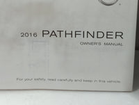2016 Nissan Pathfinder Owners Manual Book Guide P/N:OM16EA 0R52U0 OEM Used Auto Parts - Oemusedautoparts1.com