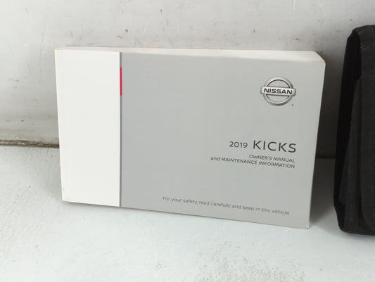 2019 Nissan Kicks Owners Manual Book Guide P/N:OM19EM 0P15U1 OEM Used Auto Parts