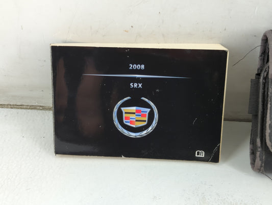 2008 Cadillac Srx Owners Manual Book Guide P/N:15861906 A OEM Used Auto Parts