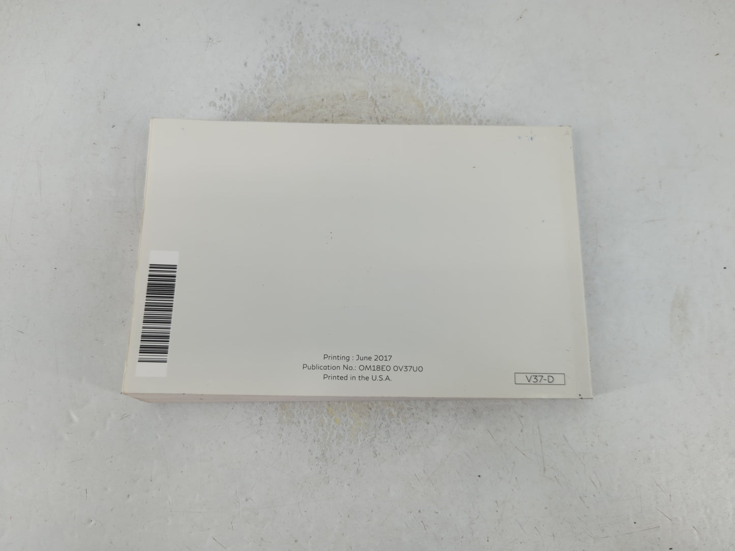 2018 Infiniti Q50 Owners Manual Book Guide P/N:OM18E0 0V37U0 OEM Used Auto Parts