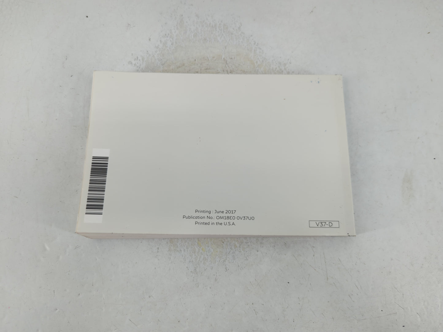 2018 Infiniti Q50 Owners Manual Book Guide P/N:OM18E0 0V37U0 OEM Used Auto Parts