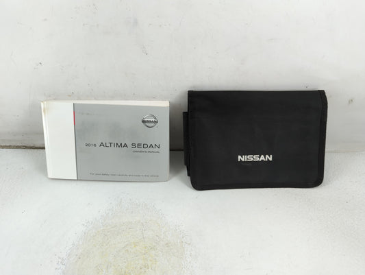 2016 Nissan Altima Owners Manual Book Guide P/N:OM16EA 0L33U1 OEM Used Auto Parts