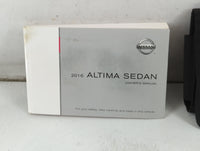 2016 Nissan Altima Owners Manual Book Guide P/N:OM16EA 0L33U1 OEM Used Auto Parts