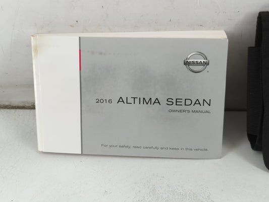 2016 Nissan Altima Owners Manual Book Guide P/N:OM16EA 0L33U1 OEM Used Auto Parts