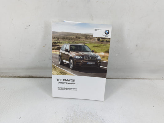 2010 Bmw X5 Owners Manual Book Guide P/N:01 40 2 916 625 OEM Used Auto Parts