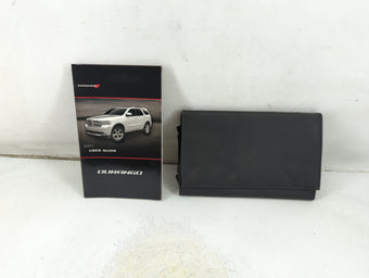 compare product 2011 Dodge Durango Owners Manual Book Guide P/N:11WD01-926-AA OEM Used Auto Parts