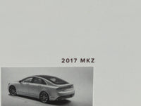 2017 Lincoln Mkz Owners Manual Book Guide P/N:HH6J 19A321 AA OEM Used Auto Parts