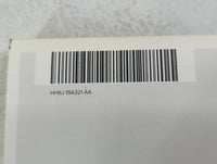 2017 Lincoln Mkz Owners Manual Book Guide P/N:HH6J 19A321 AA OEM Used Auto Parts