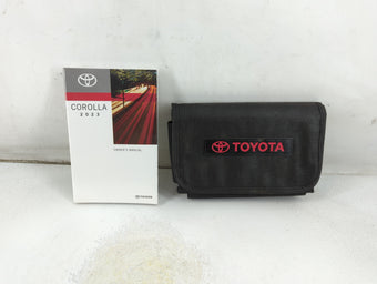 compare product 2023 Toyota Corolla Owners Manual Book Guide P/N:01999-02695 OEM Used Auto Parts