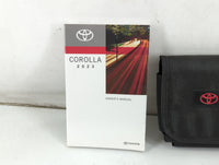2023 Toyota Corolla Owners Manual Book Guide P/N:01999-02695 OEM Used Auto Parts