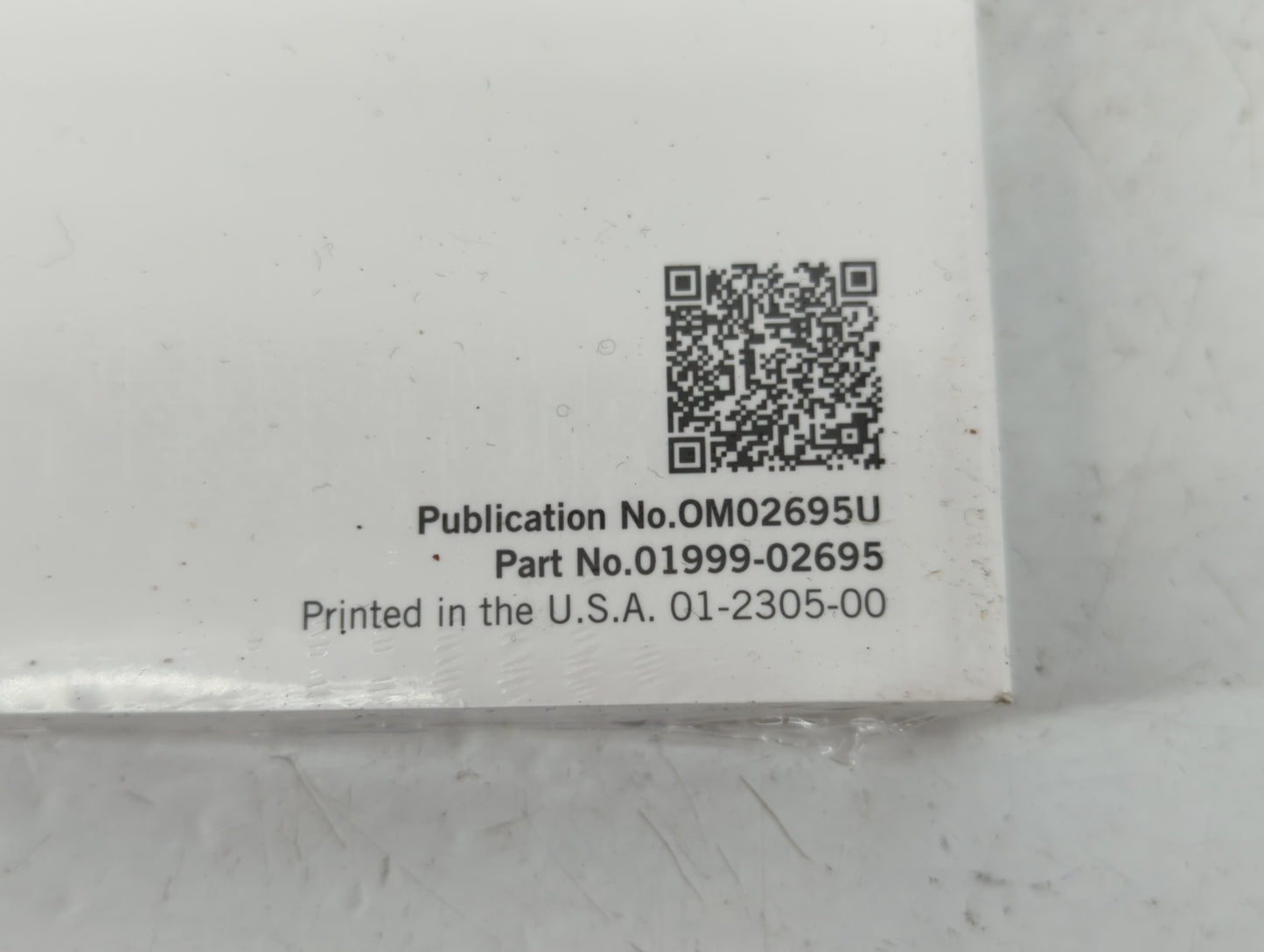 2023 Toyota Corolla Owners Manual Book Guide P/N:01999-02695 OEM Used Auto Parts