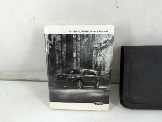 2017 Ford Explorer Owners Manual Book Guide P/N:HJ2J 19A321 AC OEM Used Auto Parts