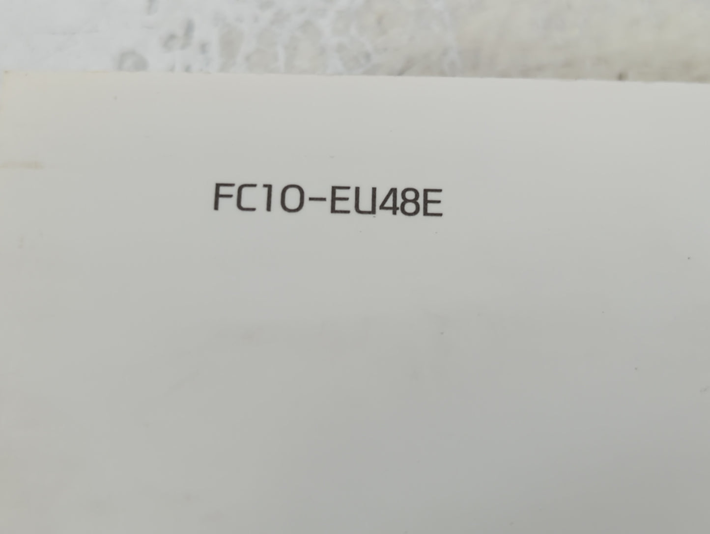 2015 Hyundai Sonata Owners Manual Book Guide P/N:FC10-EU48E OEM Used Auto Parts