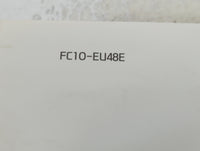 2015 Hyundai Sonata Owners Manual Book Guide P/N:FC10-EU48E OEM Used Auto Parts