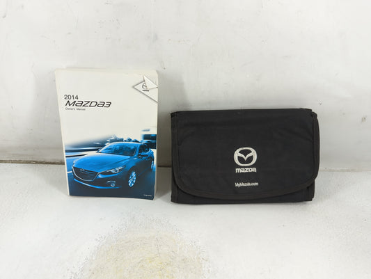2014 Mazda 3 Owners Manual Book Guide P/N:9999-95-038C-14R OEM Used Auto Parts