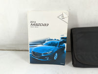 2014 Mazda 3 Owners Manual Book Guide P/N:9999-95-038C-14R OEM Used Auto Parts