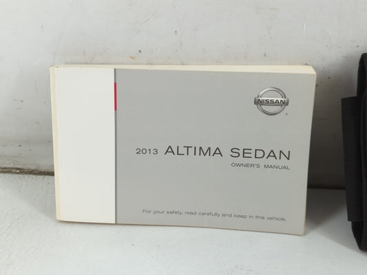 2013 Nissan Altima Owners Manual Book Guide P/N:OM3E 0L33U4 OEM Used Auto Parts