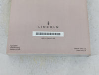 2004 Lincoln Town Car Owners Manual Book Guide P/N:4W1J-19A321-EB OEM Used Auto Parts