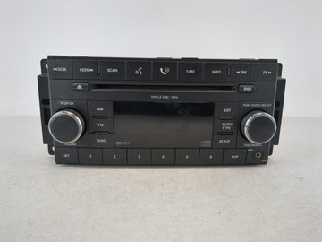 2008 Dodge Grand Caravan Radio AM FM Cd Player Receiver Replacement P/N:P05064411AF Fits OEM Used Auto Parts - Oemusedautoparts1.com
