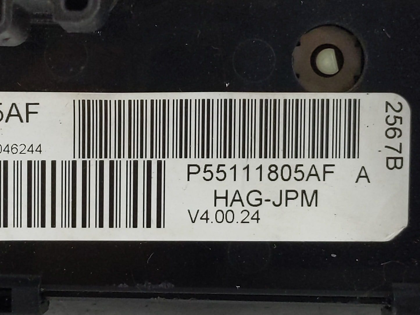 2008 Dodge Grand Caravan Climate Control Module Temperature AC/Heater Replacement P/N:P55111805AF A Fits OEM Used Auto Parts