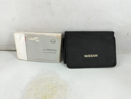 2018 Nissan Sentra Owners Manual Book Guide P/N:OM18EM 0B17U0 OEM Used Auto Parts
