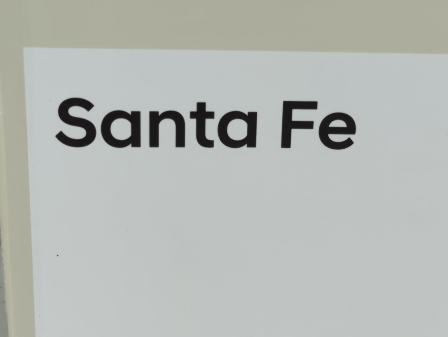 2019 Hyundai Santa Fe Owners Manual Book Guide P/N:KS2U-EU8OE OEM Used Auto Parts