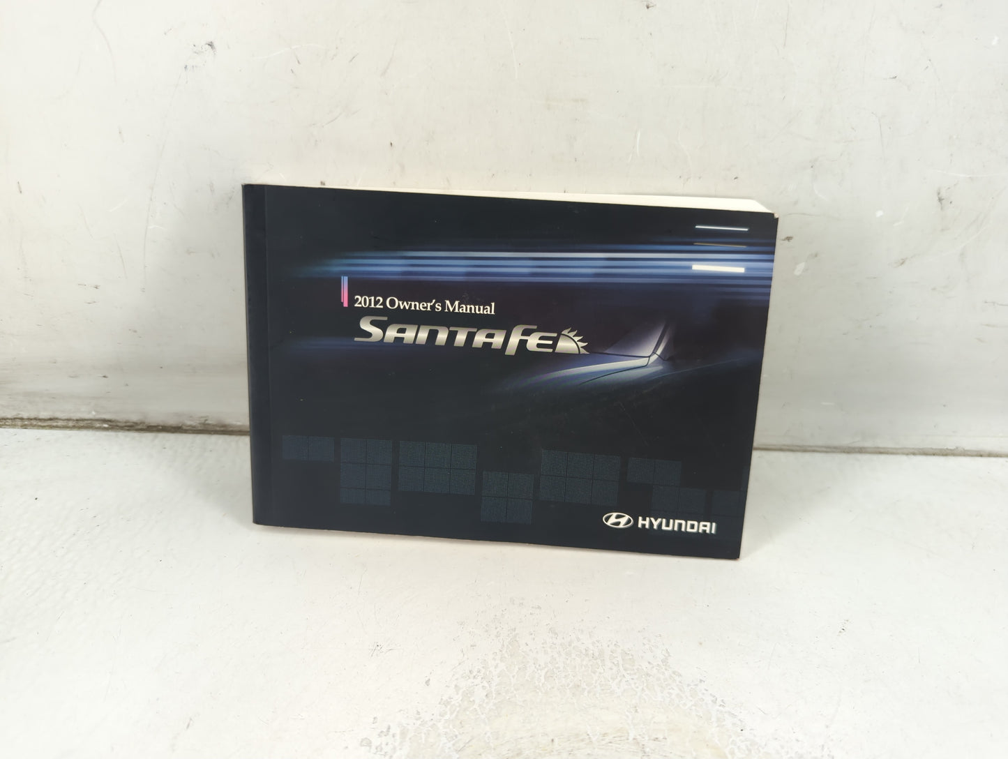 2012 Hyundai Santa Fe Owners Manual Book Guide P/N:A2BO-EU22B OEM Used Auto Parts