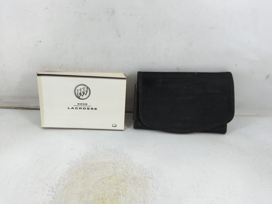 2008 Buick Lacrosse Owners Manual Book Guide P/N:15864654 A OEM Used Auto Parts