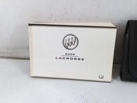 2008 Buick Lacrosse Owners Manual Book Guide P/N:15864654 A OEM Used Auto Parts