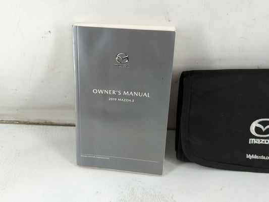2019 Mazda 3 Owners Manual Book Guide P/N:9999-95-064F-19R1 8HE9-EA-18KM OEM Used Auto Parts