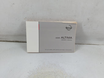 compare product 2009 Nissan Altima Owners Manual Book Guide P/N:OM9E-0L32U1 OEM Used Auto Parts