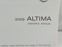 2009 Nissan Altima Owners Manual Book Guide P/N:OM9E-0L32U1 OEM Used Auto Parts