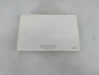 2009 Nissan Altima Owners Manual Book Guide P/N:OM9E-0L32U1 OEM Used Auto Parts