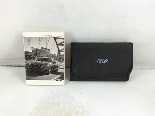 2017 Ford Fusion Owners Manual Book Guide P/N:HE5J 19A321 AA OEM Used Auto Parts