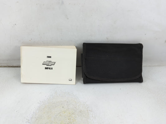 2008 Chevrolet Impala Owners Manual Book Guide P/N:15863019 B OEM Used Auto Parts