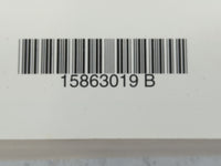 2008 Chevrolet Impala Owners Manual Book Guide P/N:15863019 B OEM Used Auto Parts