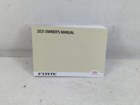 2021 Kia Forte Owners Manual Book Guide P/N:DLS4-EU0NB OEM Used Auto Parts