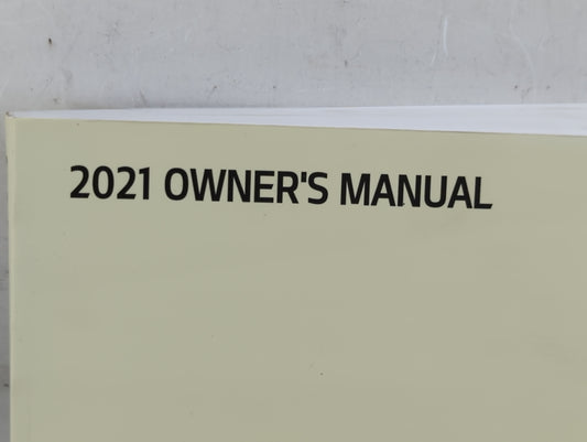 2021 Kia Forte Owners Manual Book Guide P/N:DLS4-EU0NB OEM Used Auto Parts